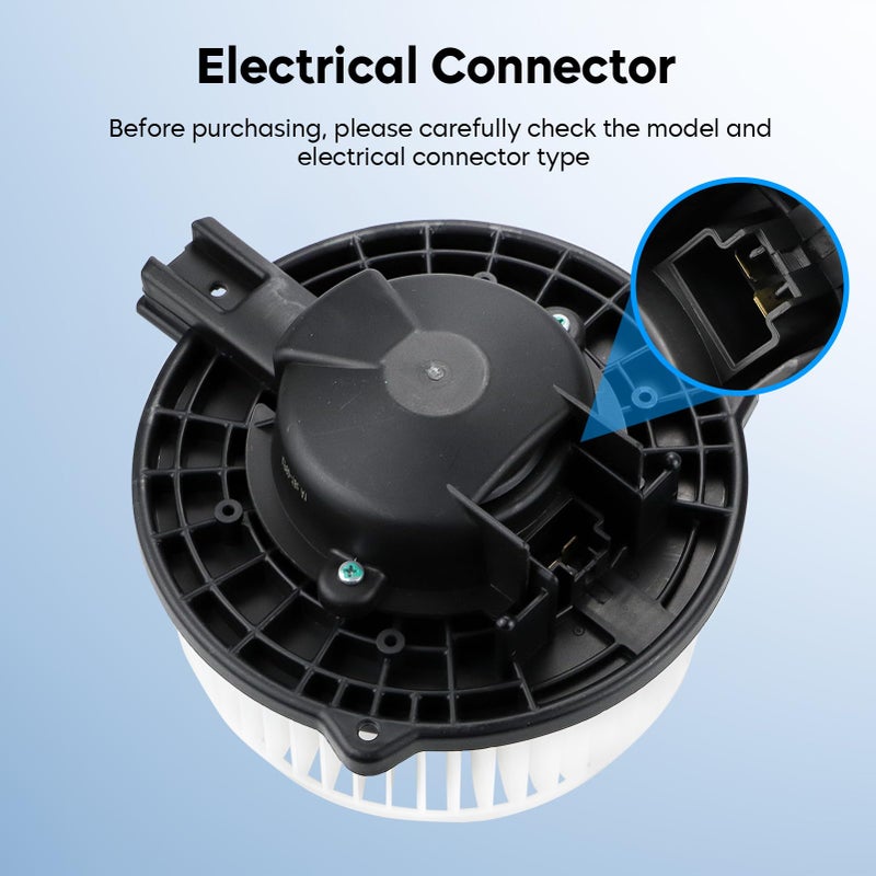 AEagle Front HVAC Heater Blower Motor Assembly for 2005-2010 Honda Odyssey 2005-2012 Acura RL 2006-2007 Honda Ridgeline Air Conditioner with Fan Cage, for 700192 - Image 5